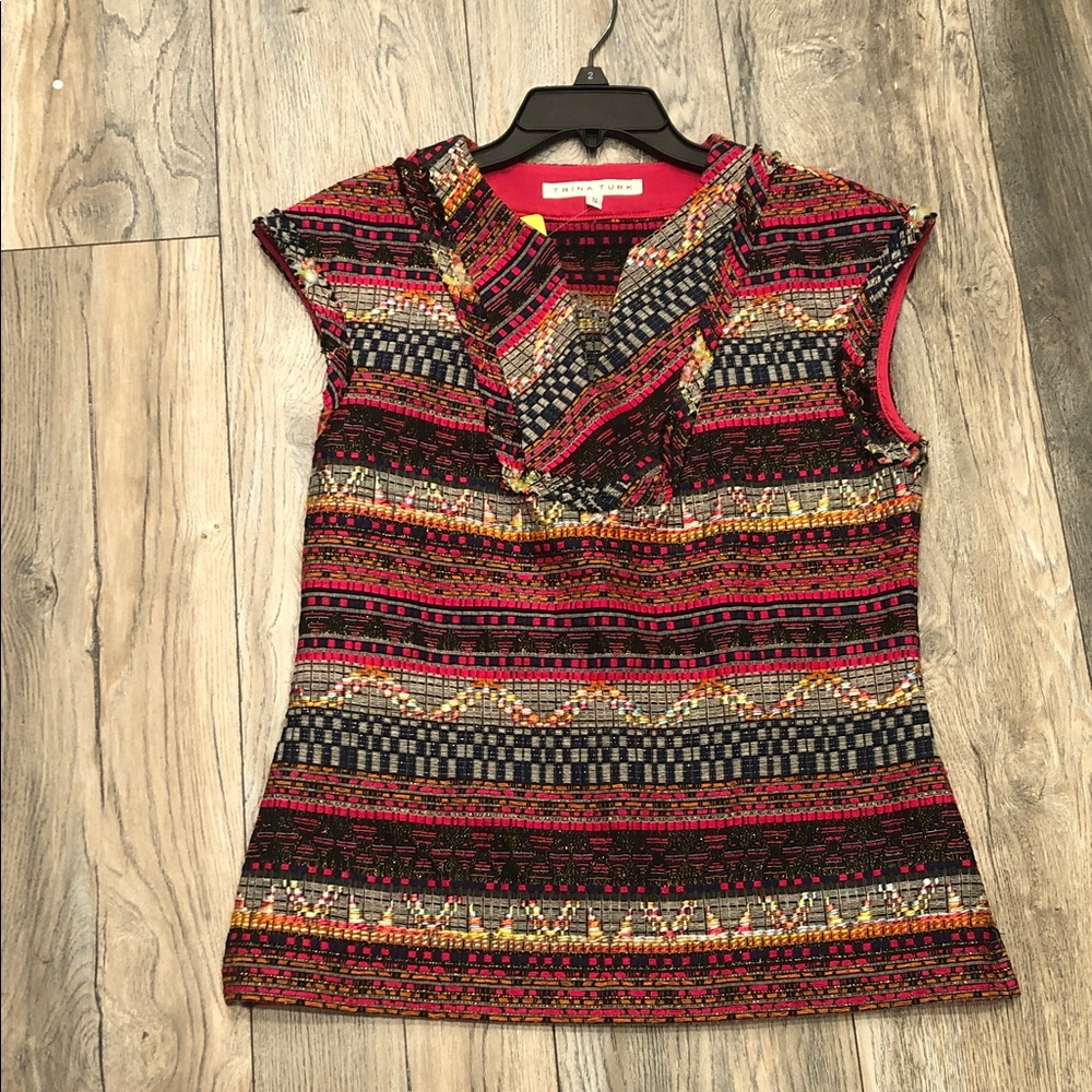 Chico's Multicolor Striped Women's Blouse